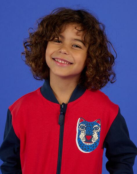 Teddy réversible à capuche RONAUGIL / 23S902N1GIL705