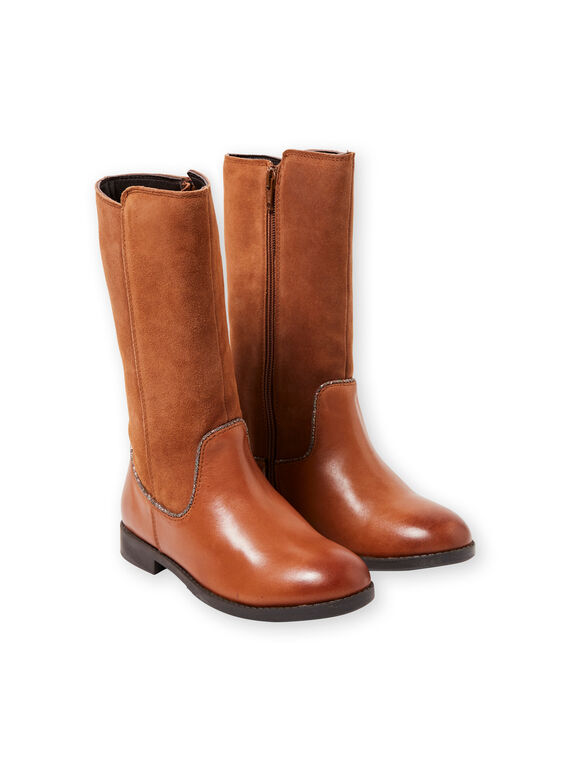 bottines cuir bebe fille