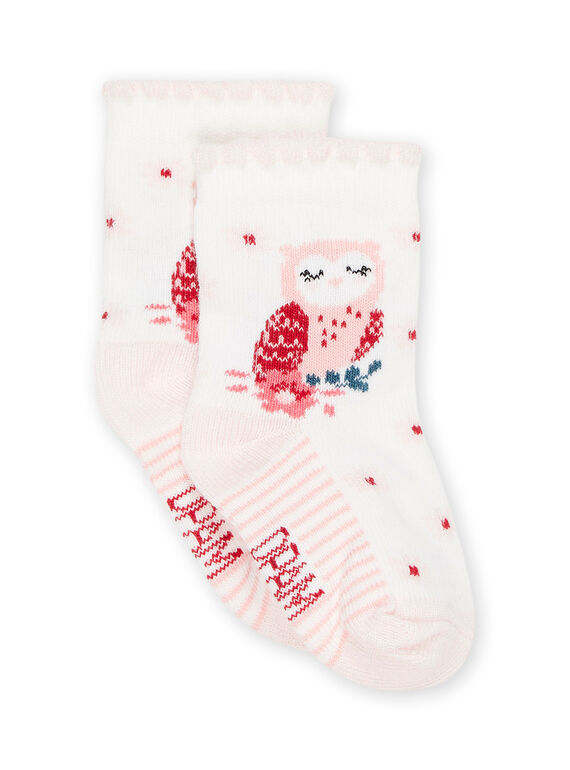Chaussettes à motifs chouettes PYIPRASOQ / 22WI09S1SOQ003