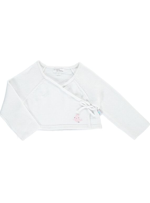Gilet cache-coeur bébé fille CCFCAR2 / 18SF03C1CAR000