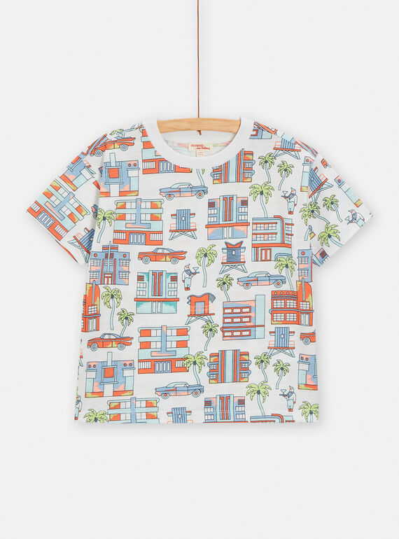 Tee Shirt Manches Courtes Blanc TORYTI1 / 24S902U2TMC000