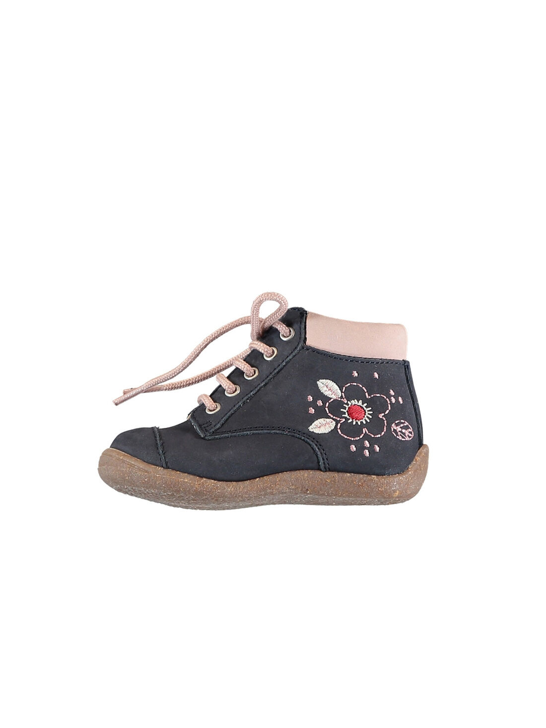 Bottillon cuir nubuck marine bebe fille Categories DPAM