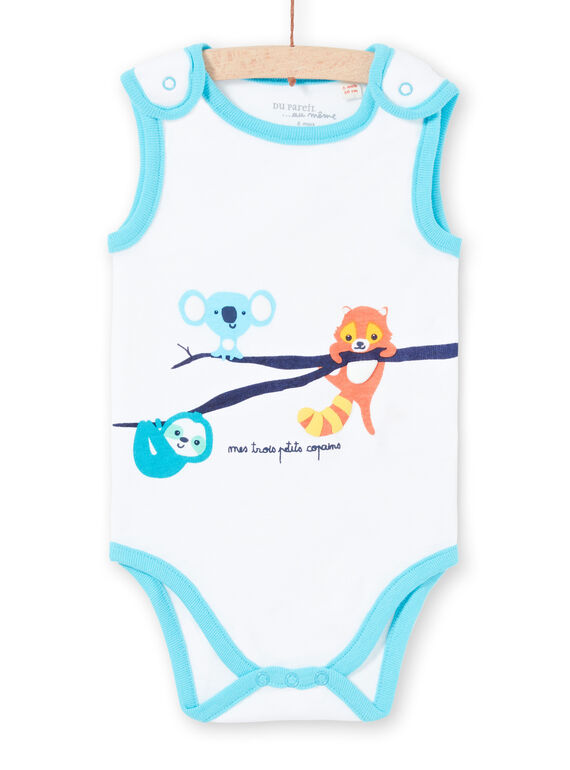 Body sans manches à motifs animaux bébé garçon LEGABODAMI / 21SH14G2BDL000