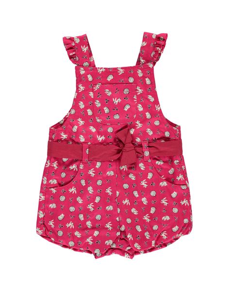 Salopette Courte Bouffante Bebe Fille Ensemble Barboteuse Salopette Bebe Dpam