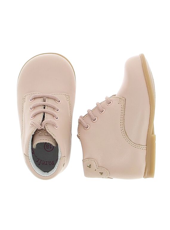 Bottillon premiers pas en cuir fille CBFBOTSOL1 / 18SK37W1D0F301