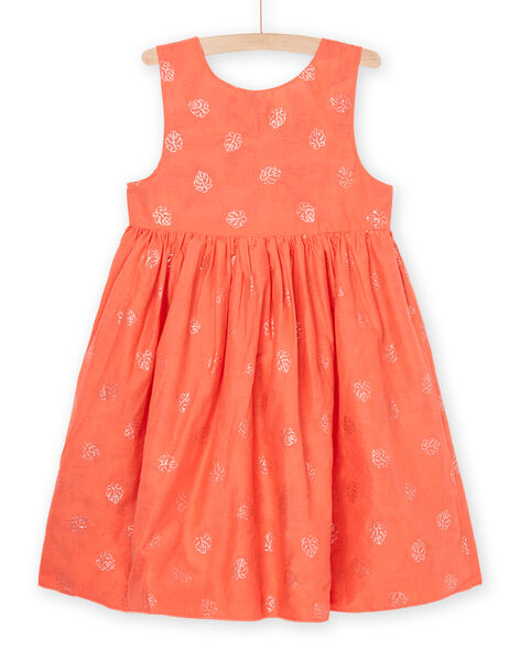 Robe réversible rose et orange RANEOROB3 / 23S901O3ROBD310
