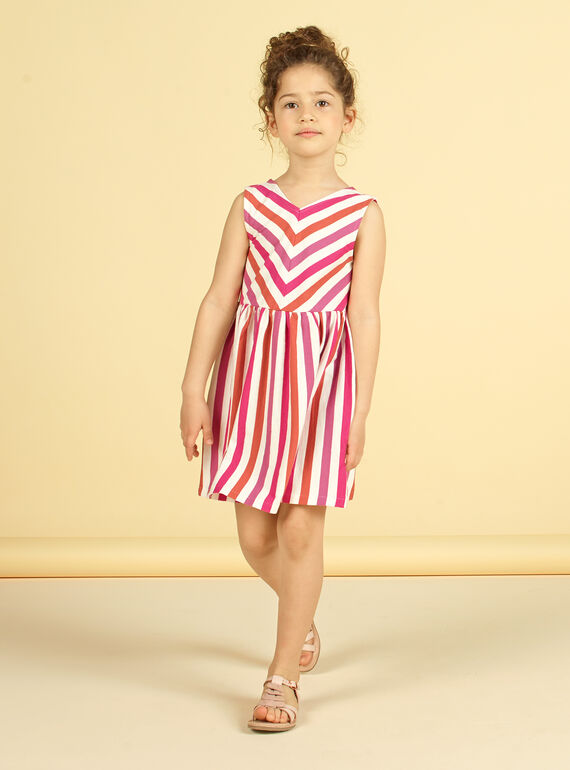 Robe en jersey rayée LATEROB4 / 21S901V2ROB001