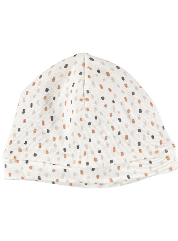 Bonnet de Naissance Ecru GOU2BON1 / 19WF42M1BNA001