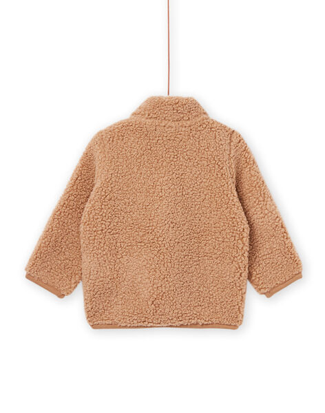 Gilet bicolore zippé en sherpa PURHUGIL / 22WG10Q1GIL821