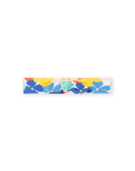 Bandeau imprimé fleuri coloré bébé fille NYILUBAN / 22SI09P1BAN001
