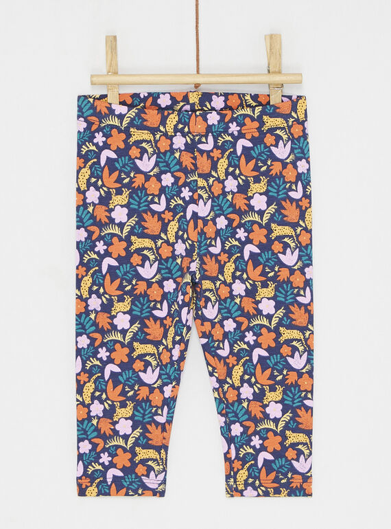 Legging à motif jungle pour bébé fille SYILINLEG / 23WI09H1CALJ912