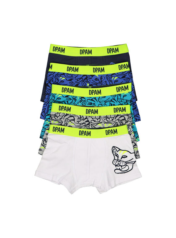 Lot de boxers garçon FEGOBOXSEM / 19SH1255BOXJ908