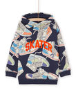 Sweat à capuche à imprimé baskets ROPURSWE1 / 23S902L2SWE705