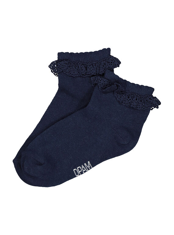 Chaussettes courtes fille FYAJOCHO11A / 19SI01Y6SOQ070