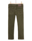 Pantalon kaki en toile POJOPAKNI1 / 22W902B5PAN609