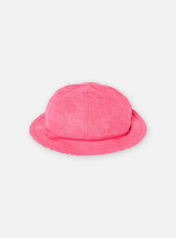 Chapeau réversible pour bébé fille TYIJACHA3 / 24SI09F2CHAD317