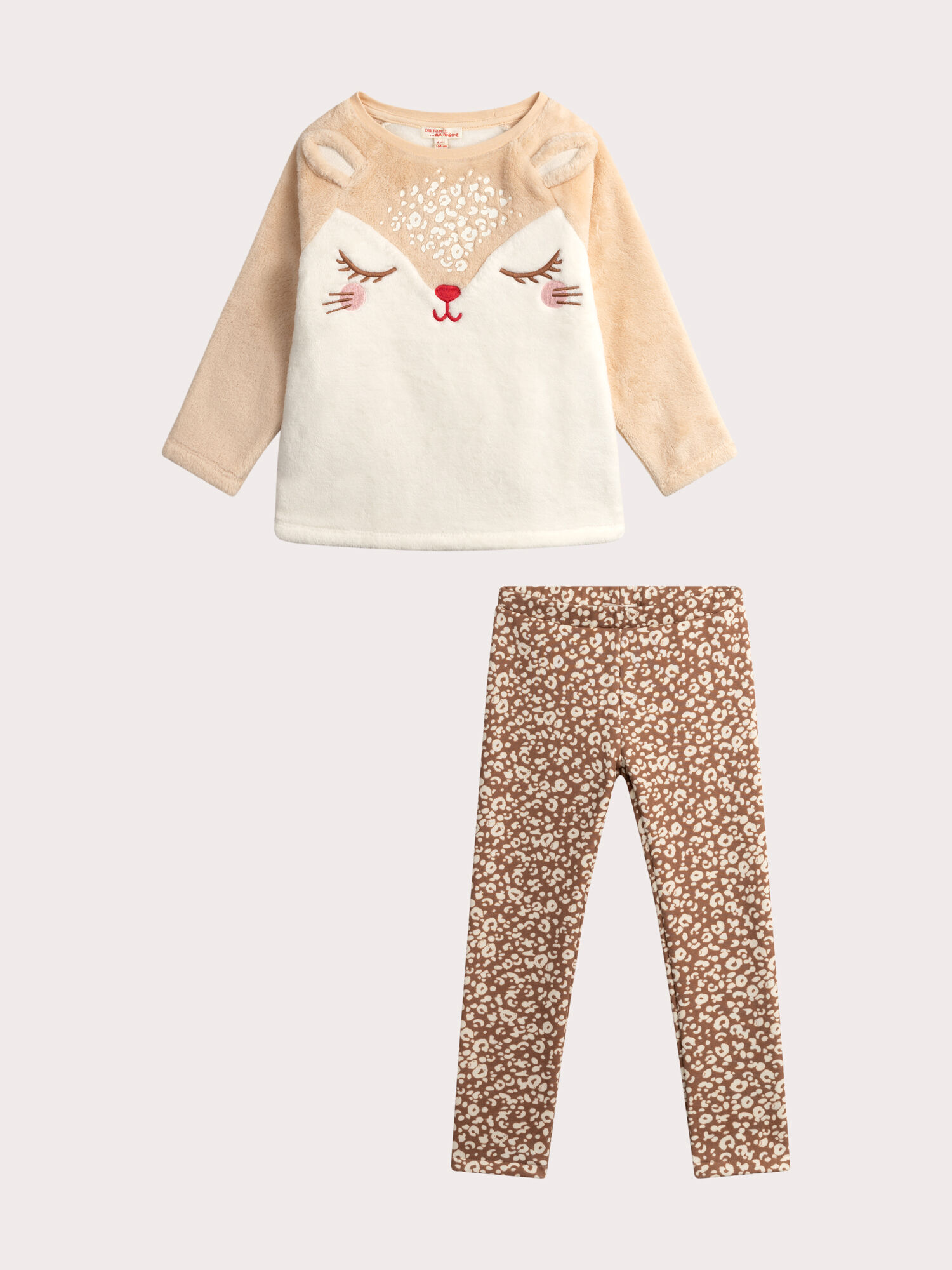 Pyjama en polaire pour fille Pyjama DPAM