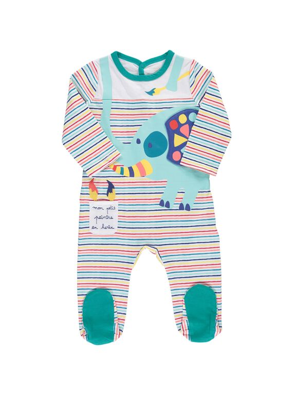 Dors-bien en coton bébé garçon CEGUGRELEF / 18SH1452GRE000