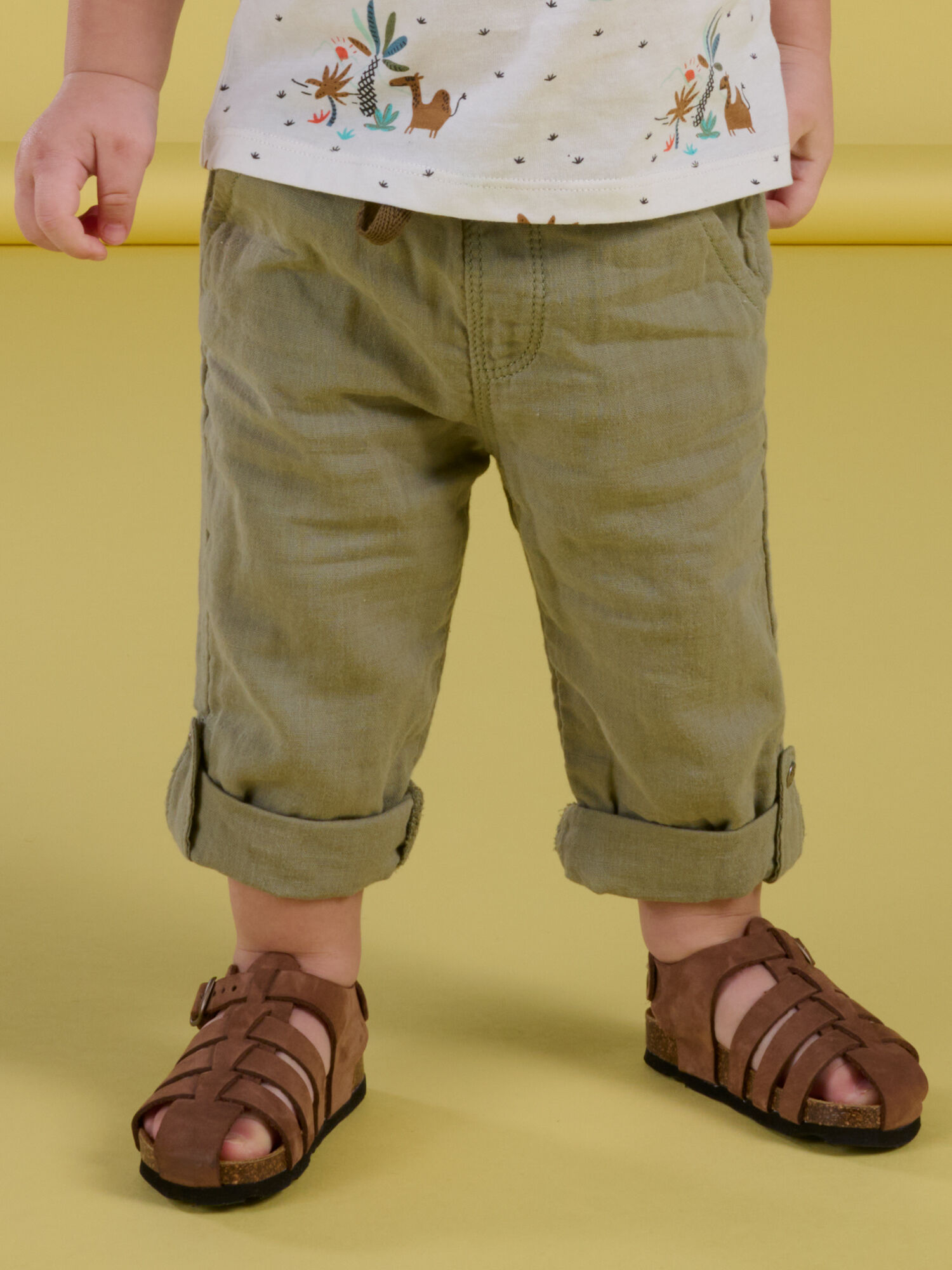 Pantalon kaki online bebe garcon
