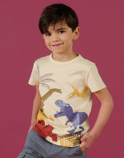 T-shirt à animation dinosaures en jelly print ROMAGTI4 / 23S902T2TMCA002