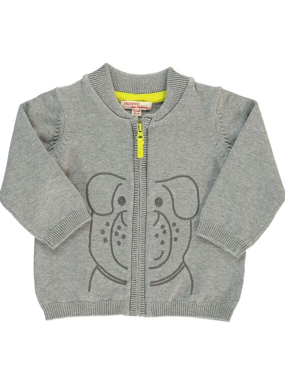 Gilet en coton bébé garçon CUJOGIL2 / 18SG10R2GILJ908