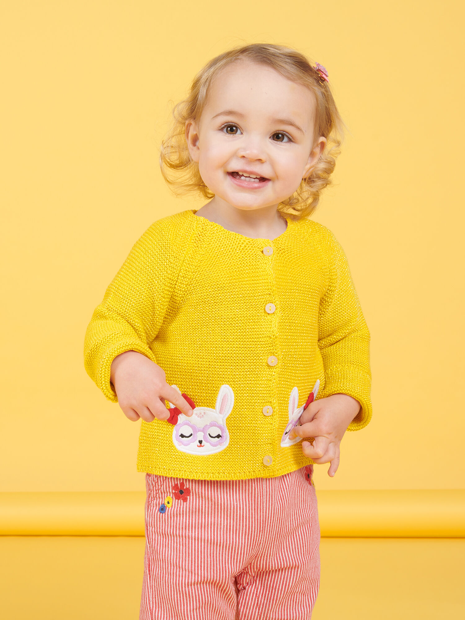 Bebe gilet jaune 2025