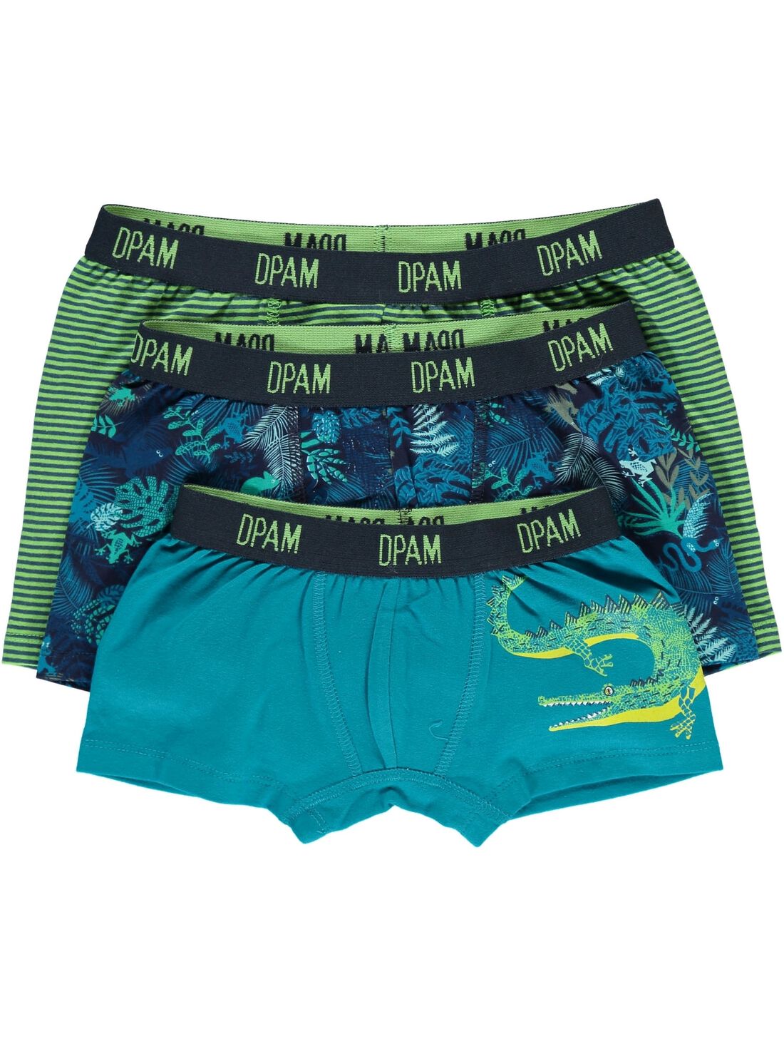 Lot de boxers garcon Sous Vetement DPAM