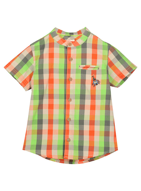 Chemise garçon à carreaux FOYECHEM / 19S902M1CHM603
