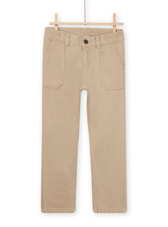 Pantalon en toile POMOPAN1 / 22W902N2PANK004