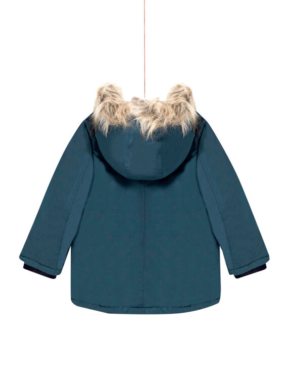 Parka unie à capuche enfant garçon MOGROPAR2 / 21W90251PAR716