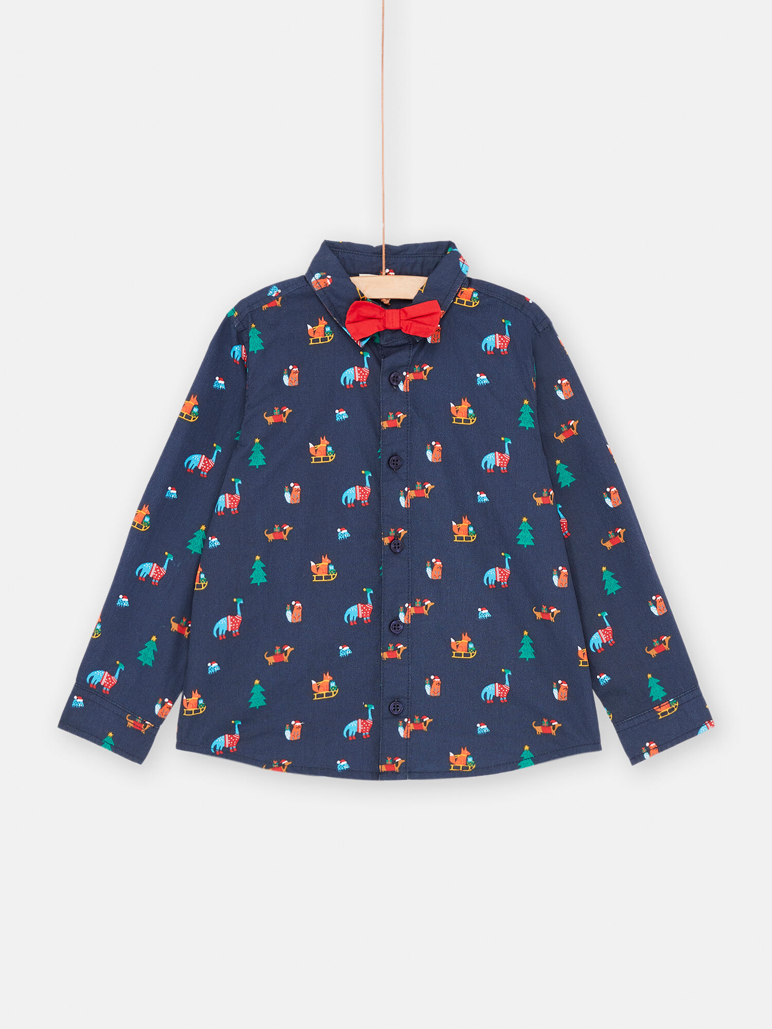 Chemise garcon noel 2025