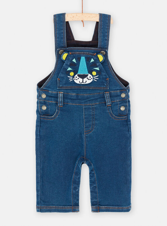 Salopette en jean bleue pour bébé garçon SUDUSAL / 23WG10P1SALP274