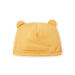 Bonnet jaune mimosa à oreilles naissance mixte