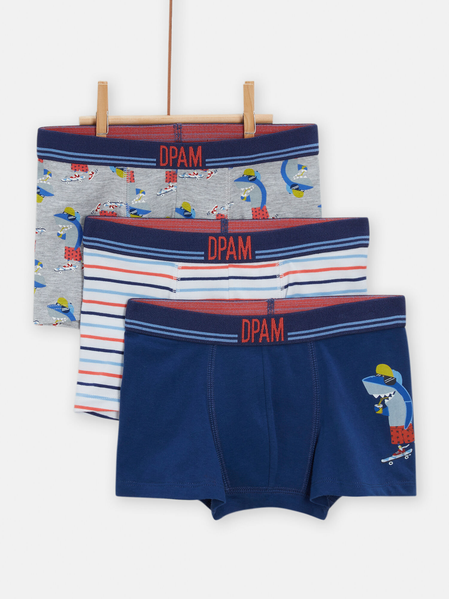 Sous v tement gar on slip boxer