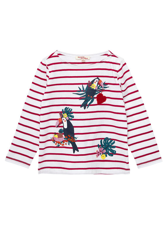 Tee Shirt Manches Longues Ecru JACLOTEE1 / 20S90111TML001