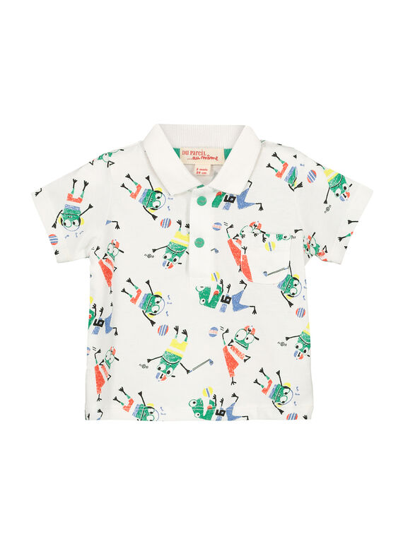Polo fantaisie bébé garçon FUCAPOL / 19SG10D1POL099