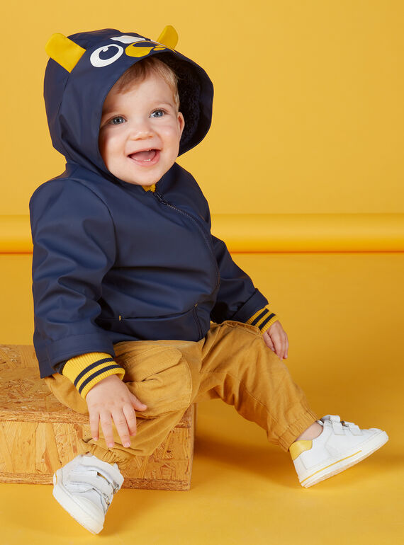 Imperméable à capuche bébé garçon KUGROIMP / 20WG10J1IMP713