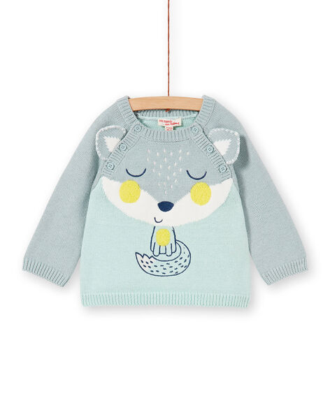 Pull Tricot Bleu Bebe Garcon Soldes Bebe Dpam