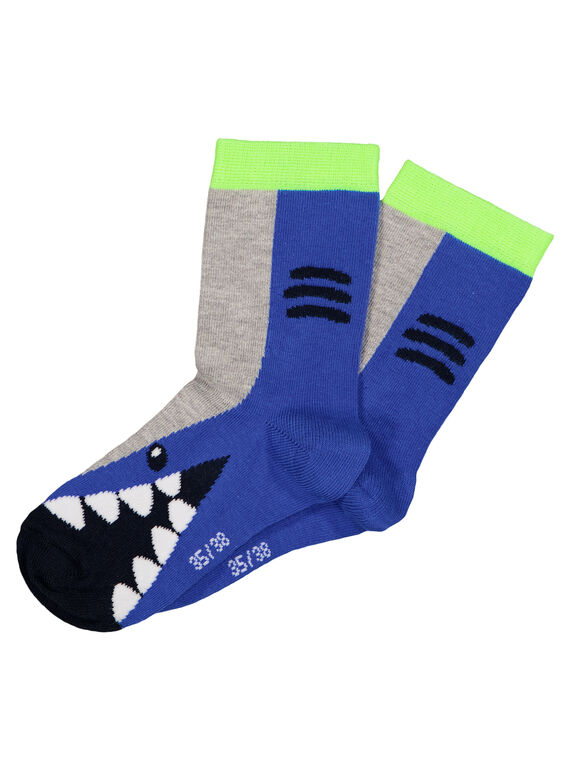 Chaussettes motif "requin"  GYOBLACHO / 19WI02S1SOQC209