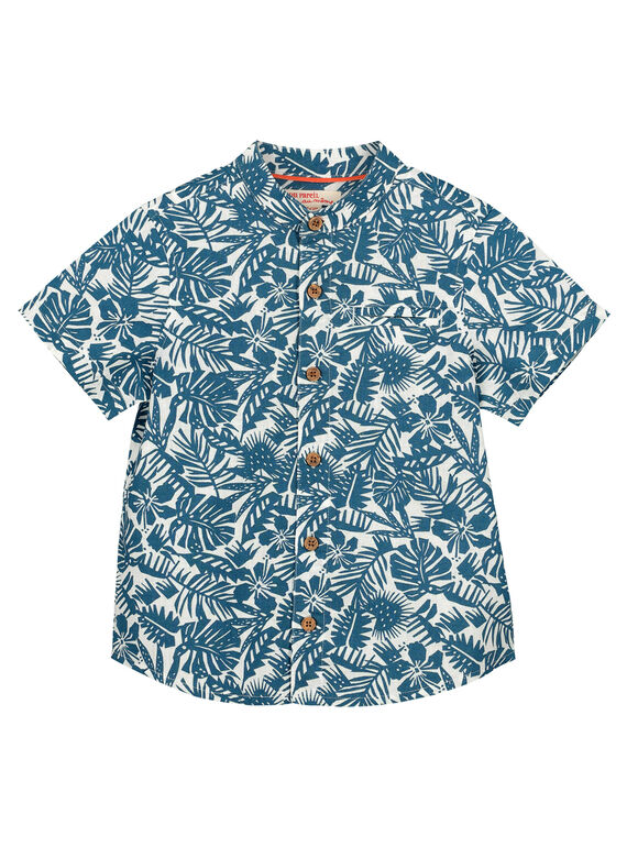 Chemise imprimée garçon FOCUCHEM / 19S902N1CHM001
