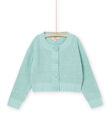 Cardigan uni vert RAJOCAR4 / 23S90174CAR614
