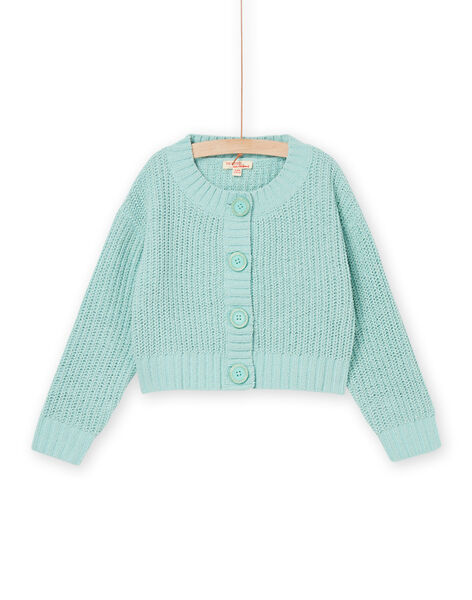 Cardigan uni vert RAJOCAR4 / 23S90174CAR614
