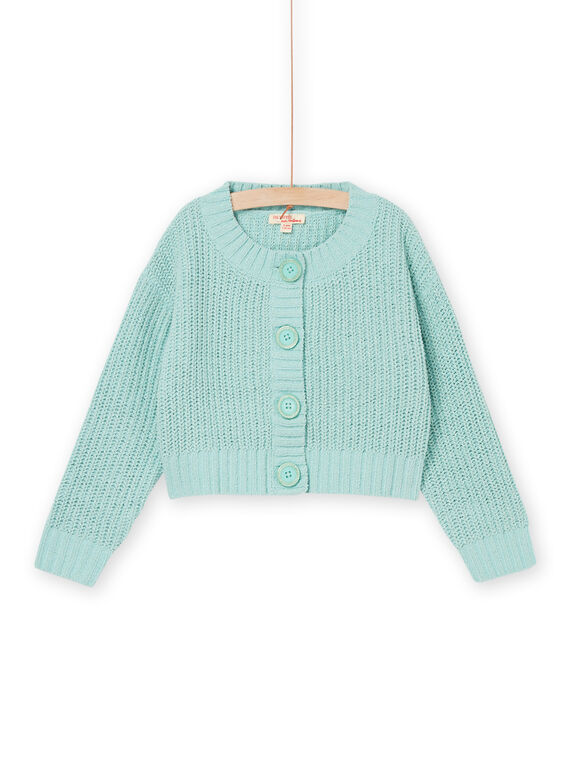 Cardigan uni vert RAJOCAR4 / 23S90174CAR614
