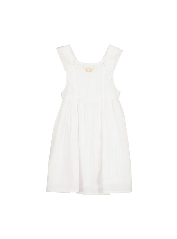 Robe sans manches fille FAPOROB1 / 19S901C1ROB000