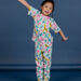 Ensemble pyjama écru chiné enfant fille