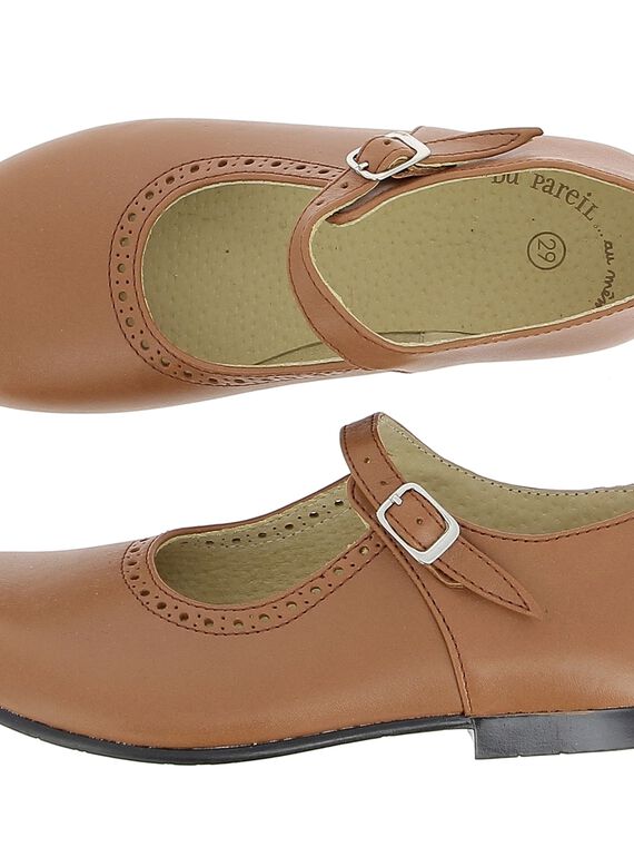 Babies en cuir fille DFBABSONIE / 18WK35T8D13804