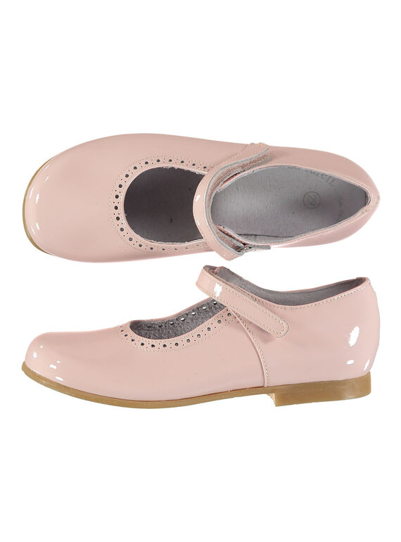 Babies ville en cuir verni fille FFBABSONIA / 19SK35C1D13030