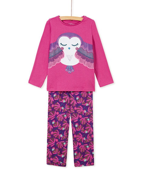Pyjama Enfant Fille Motif Chouette Catalogue Dpam Enfant Dpam