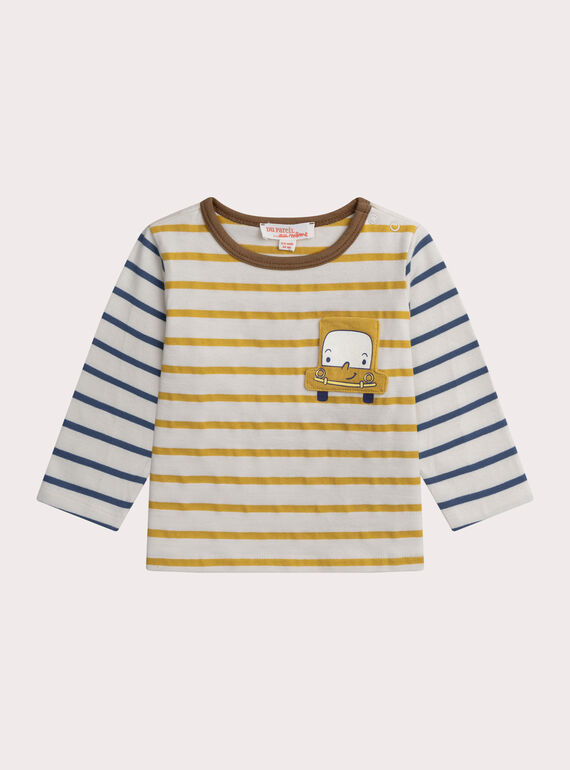 Tee Shirt Manches Longues Ivoire XUCOTEE2 / 25WG10O2TML005