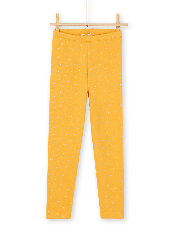 Legging fourré et imprimé petits pois en paillettes KAJOLEG4 / 20W90149D2B107